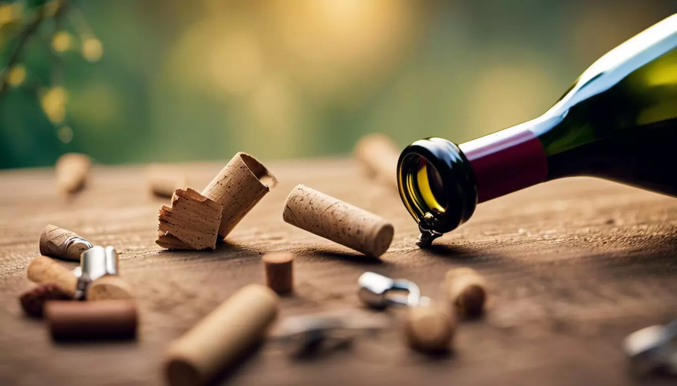 How to Remove Broken Cork from Wine Bottle